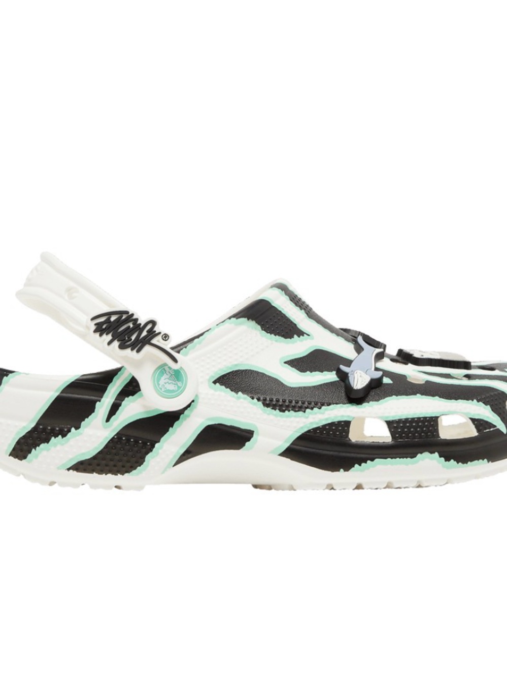 CROCS White Clog — Kids' Slip-On Shoe